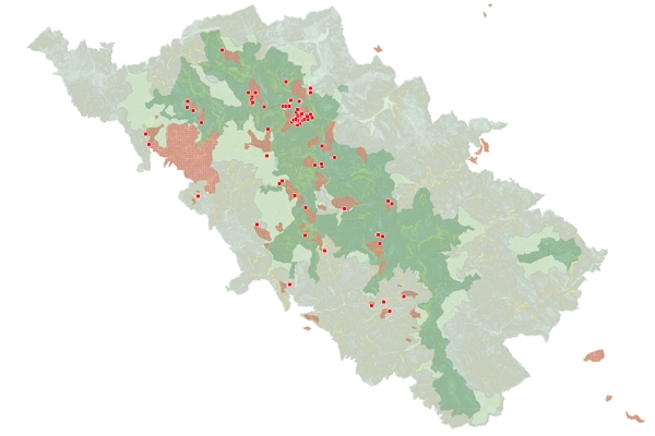 Risultato maggior ecosistemi tutelati a rischio