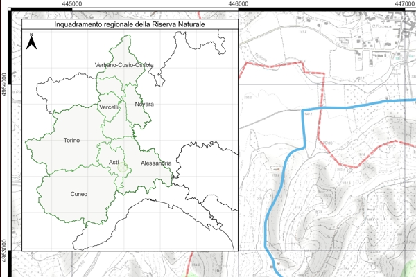Mappa inquadramento regionale
